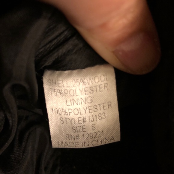 Signature 8 Wool Motto Jacket Charcoal Gray Size S - Picture 4 of 5